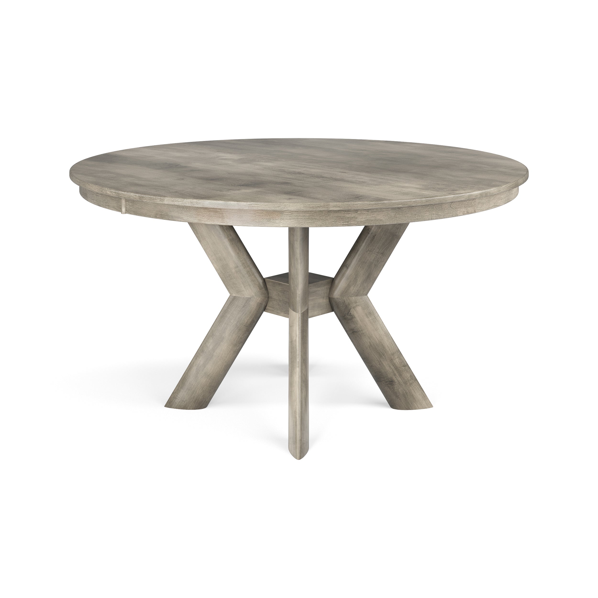 Saloom Furniture Aura Round Dining Table - Glass Top - 2Modern