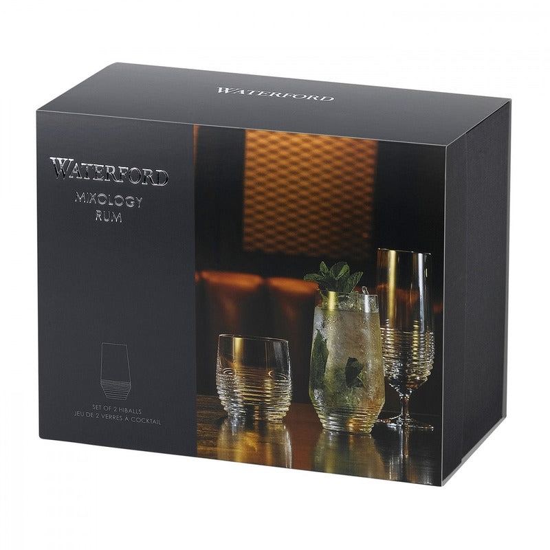 Waterford Crystal Mixology Circon Highball Glasses, Set of 2