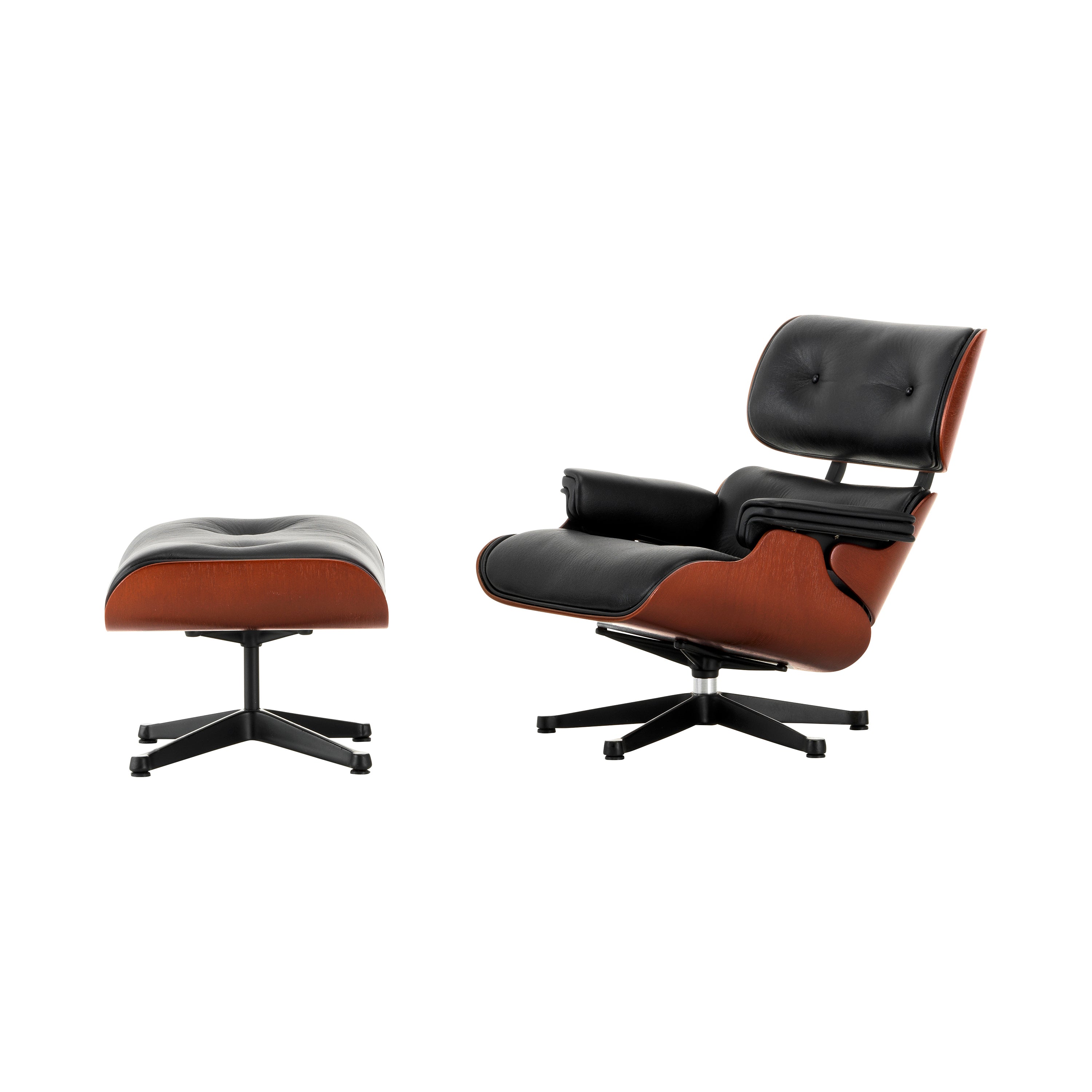 Rose kleur kloon Mart Vitra Miniatures Eames Lounge Chair and Ottoman - 2Modern
