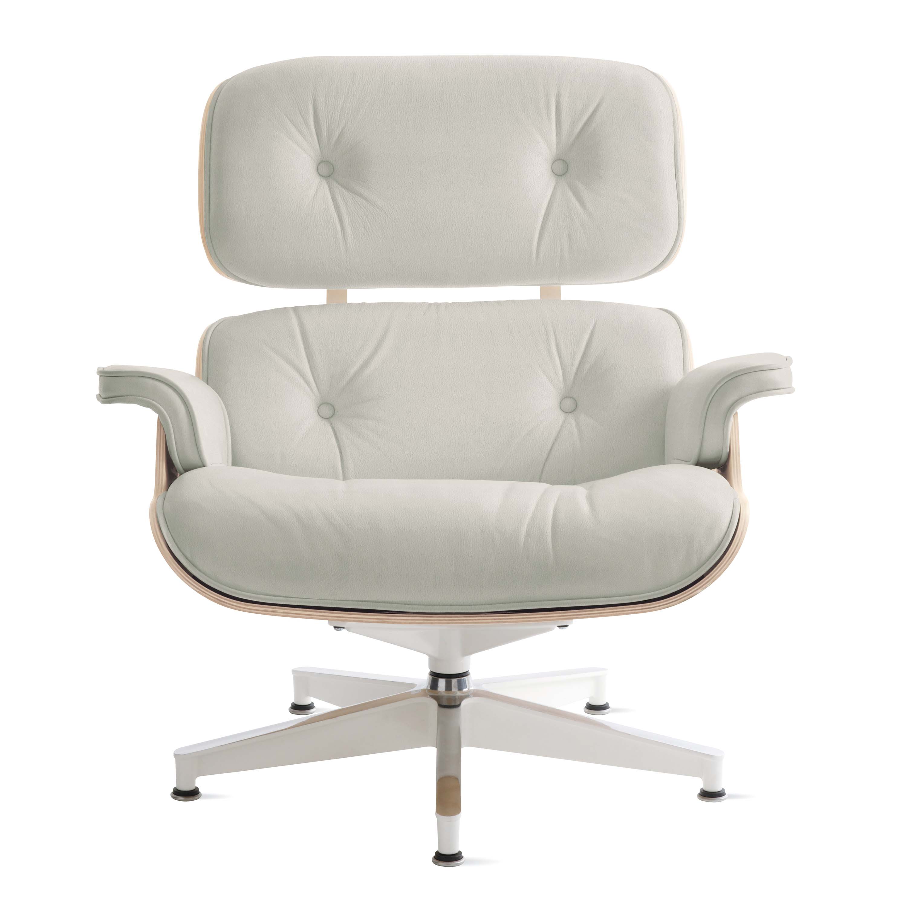 escaleren advies Nu Herman Miller Eames Lounge Chair White Ash - 2Modern