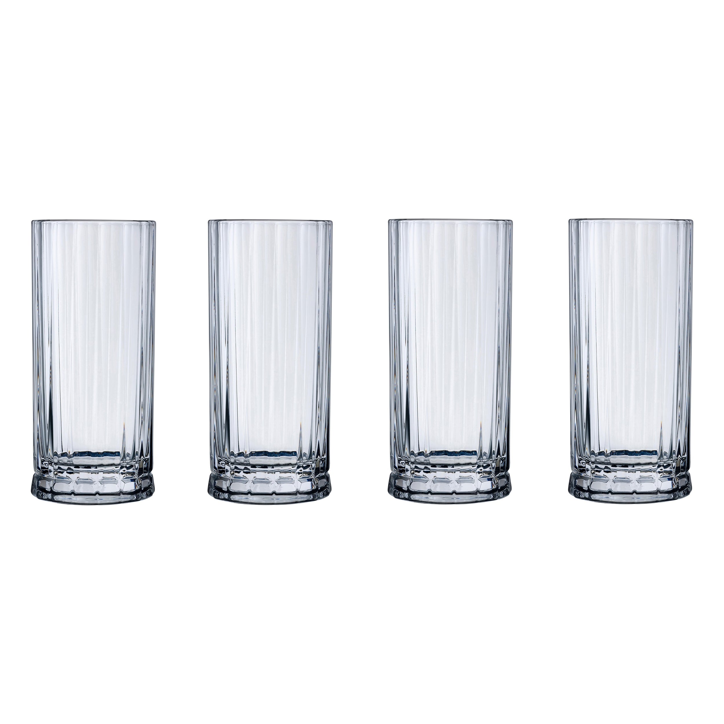 Dorset Crystal Highball Glasses, Set of 4 - Blueprint