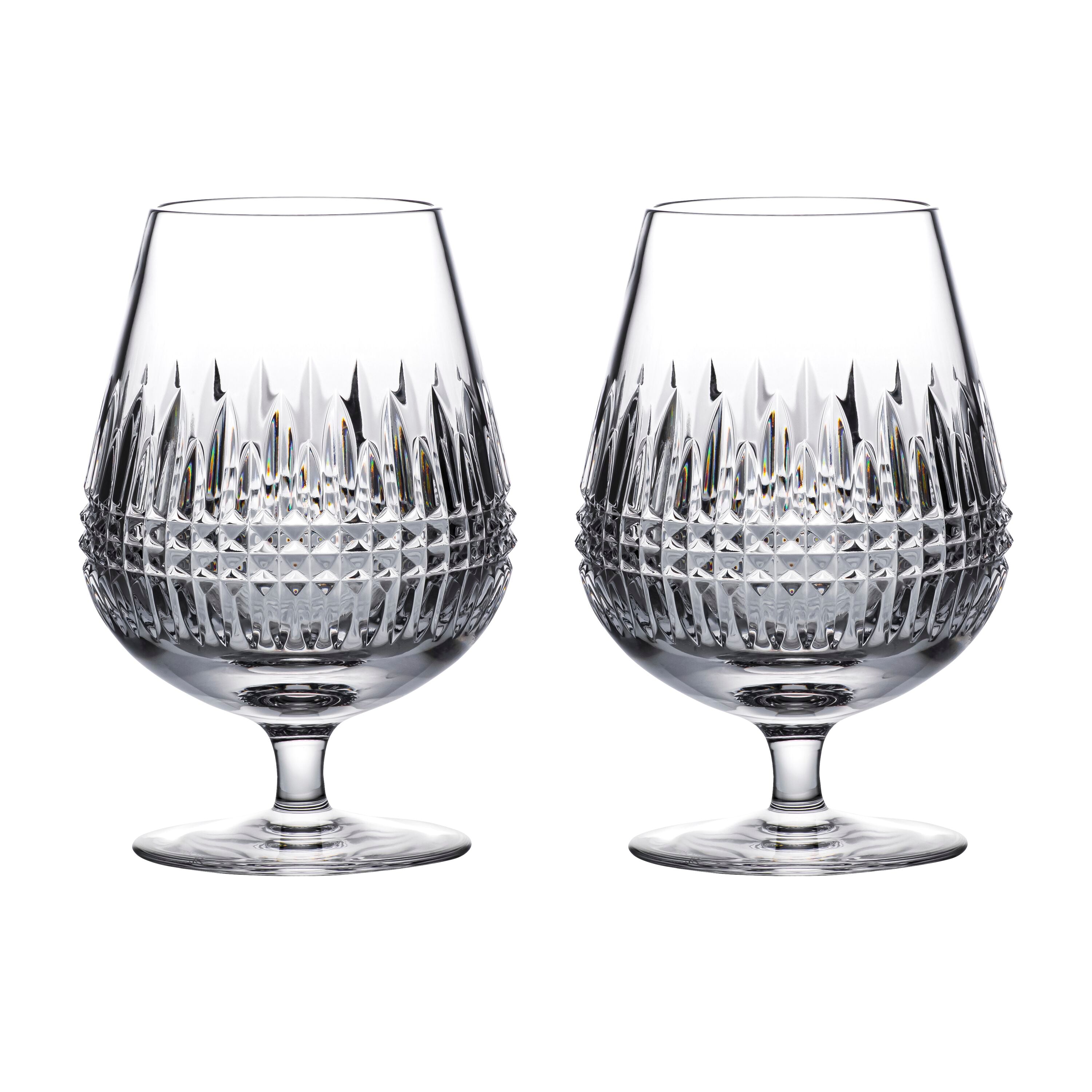 Viski Wingback Brandy Glass glassware set, Stemmed Wine glasses, Cocktail  Glass Gift, Perfect for Bourbon, Rye, Scotch, and Mezcal, Set of 2, 17oz