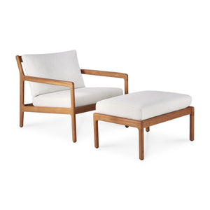 Jack Outdoor Lounge Chair and Ottoman