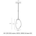 Liquid LED Pendant Light