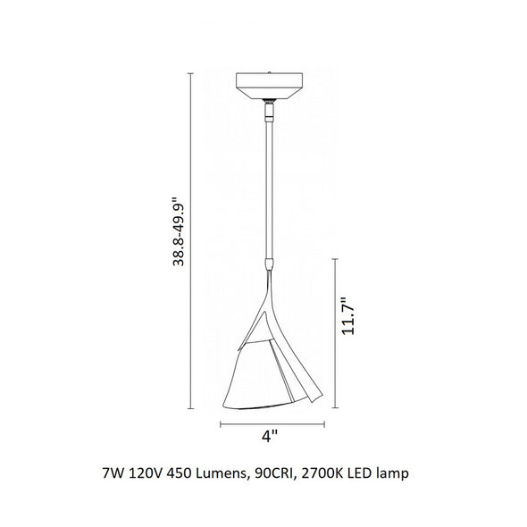 Mobius LED Mini Pendant Light