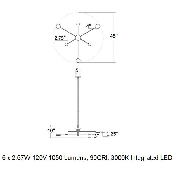 Counterpoint™ LED Pendant Light