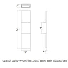 Inside Out™ Flat Box™ LED Panel Sconce