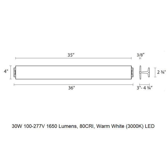 Aileron Wall Light