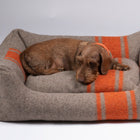 Henri Recycled Wool Dog Bed