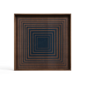 Square Glass Tray