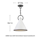 Winnie Pendant Light