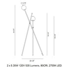 Asana 3769 Floor Lamp