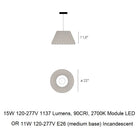 Lola Pendant Light