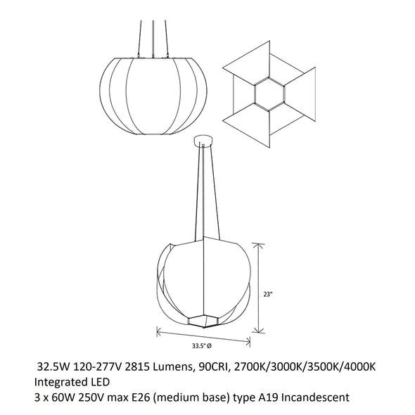 Veris Pendant Light