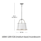 Clarke Pendant Light