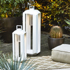 Cube Outdoor Battery Floor Lamp