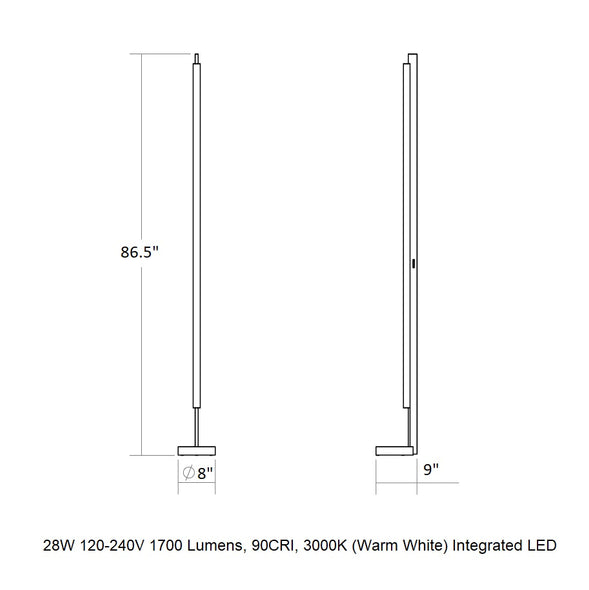 Keel LED Floor Lamp