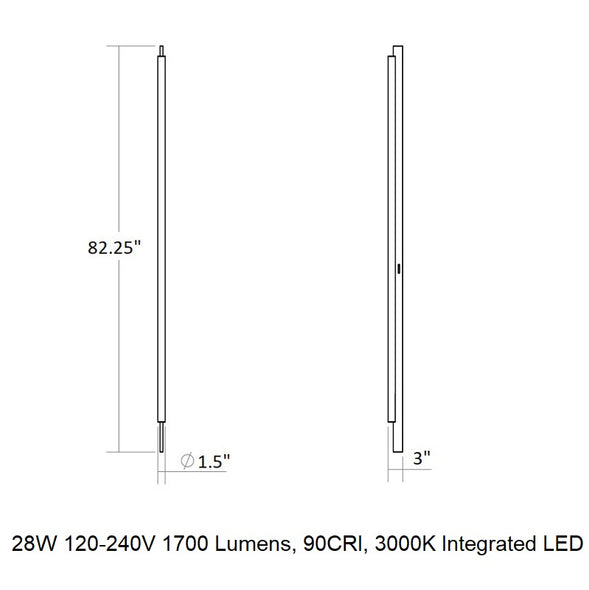 Keel LED Wall Light