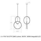 Torc LED Pendant Light