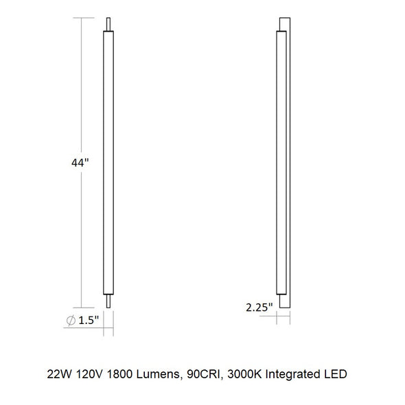 Keel LED Bathroom Vanity Light