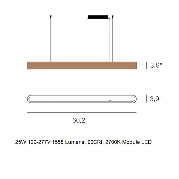 I-Club Slim Suspension Light