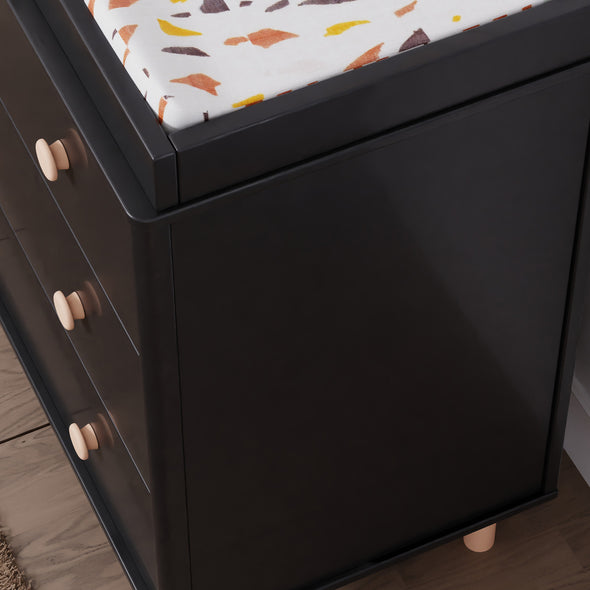 Babyletto Lolly 3 Drawer Dresser Changer with Removable Changing Tray 2Modern