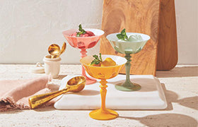 Saloom Furniture Aura Round Dining Table - Glass Top - 2Modern