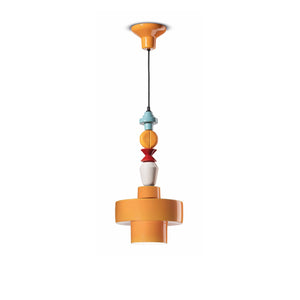 Deco Lariat Cylindrical Pendant Light