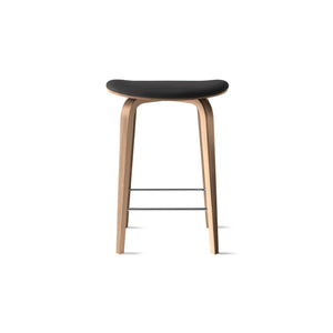 Under Counter Upholstered Wood Stool