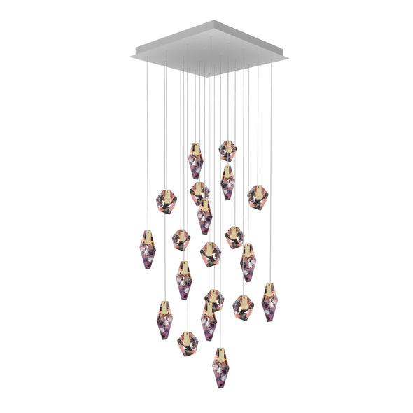 Fragments Square LED Chandelier