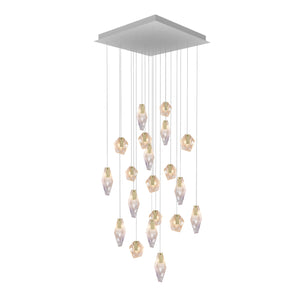 Fragments Square LED Chandelier