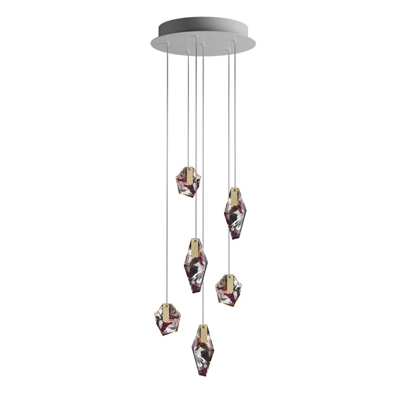 Fragments Round LED Chandelier