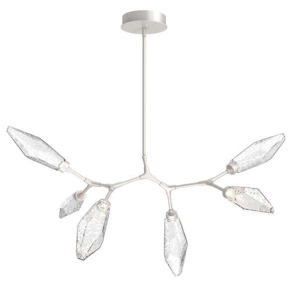 Rock Crystal Modern Branch Chandelier