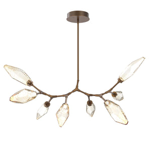 Rock Crystal Modern Branch Chandelier