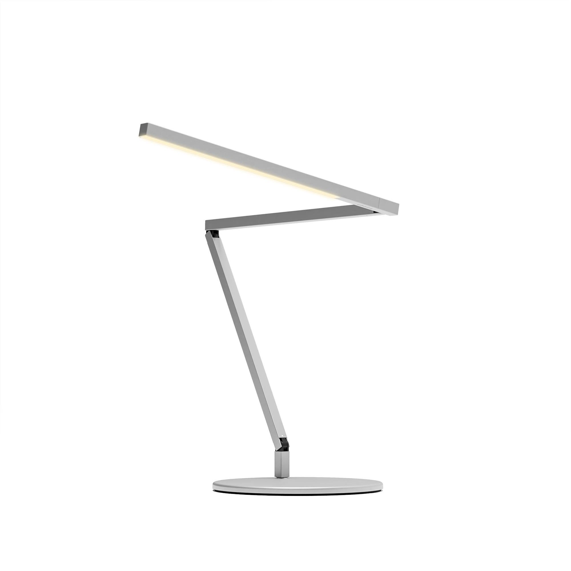 Silver / Desk Base / Warm Light / 3500K - Bright White