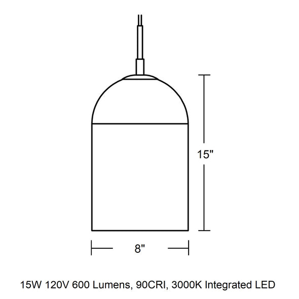 Kiran LED Pendant Light