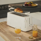 Plisse 4 Slice Toaster With Warming Rack