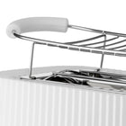 Plisse 4 Slice Toaster With Warming Rack