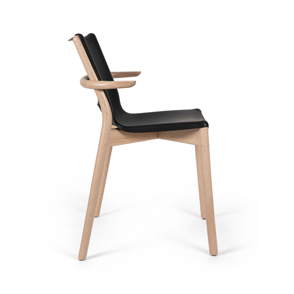 Poêle Dining Chair with Armrest