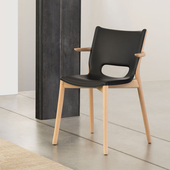 Poêle Dining Chair with Armrest