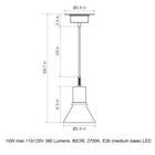 Type 80 Glass Pendant Light