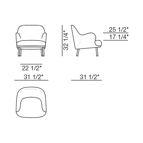 Brigitte Lounge Chair