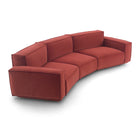 Marechiaro MH08/B 3-Seater Curved Sofa