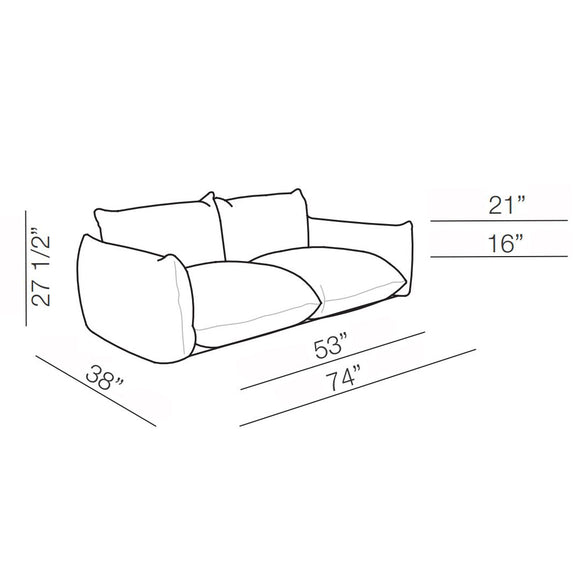 Marenco 2-Seater Sofa