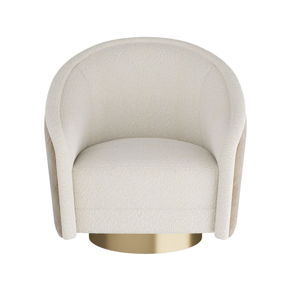 Neutral discount swivel chair