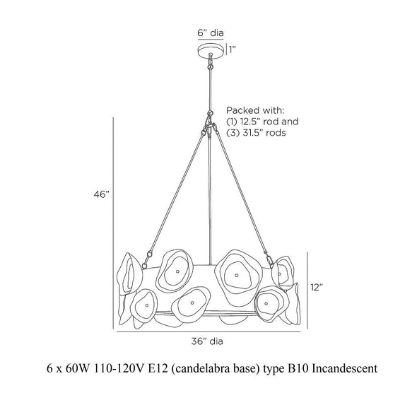 Gaia Chandelier