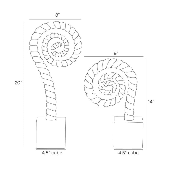 Gully Sculpture (Set of 2)