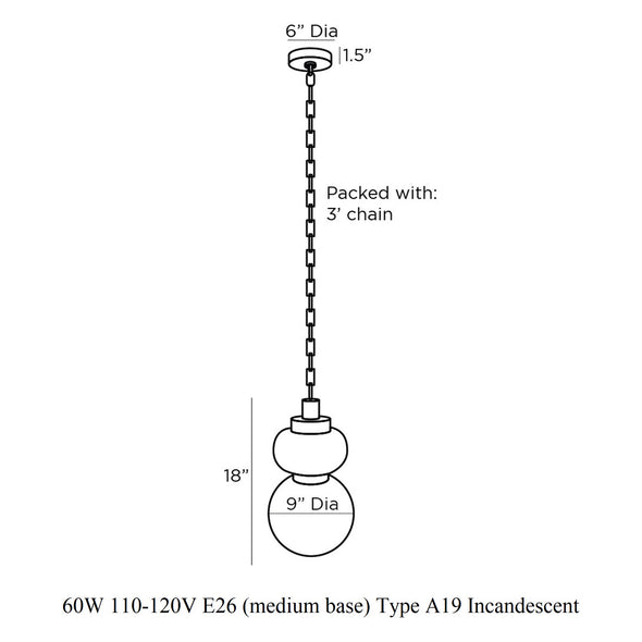 Rosemont Pendant Light