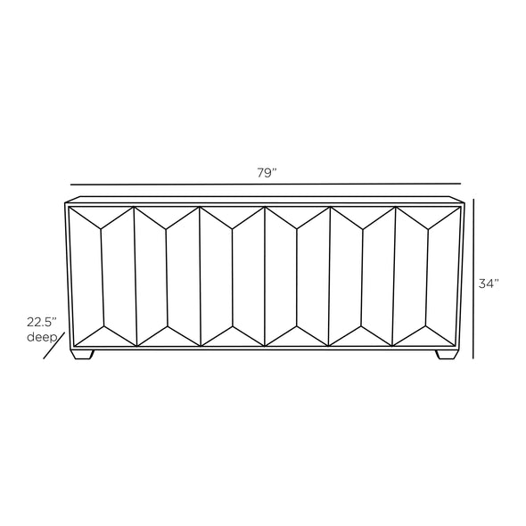 Sapphire Credenza