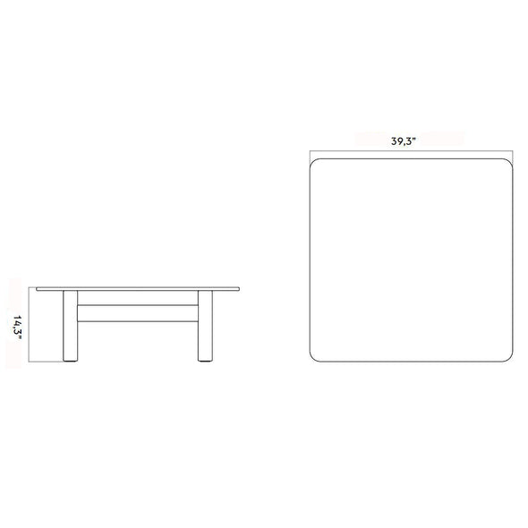 Brasilia Lounge Table